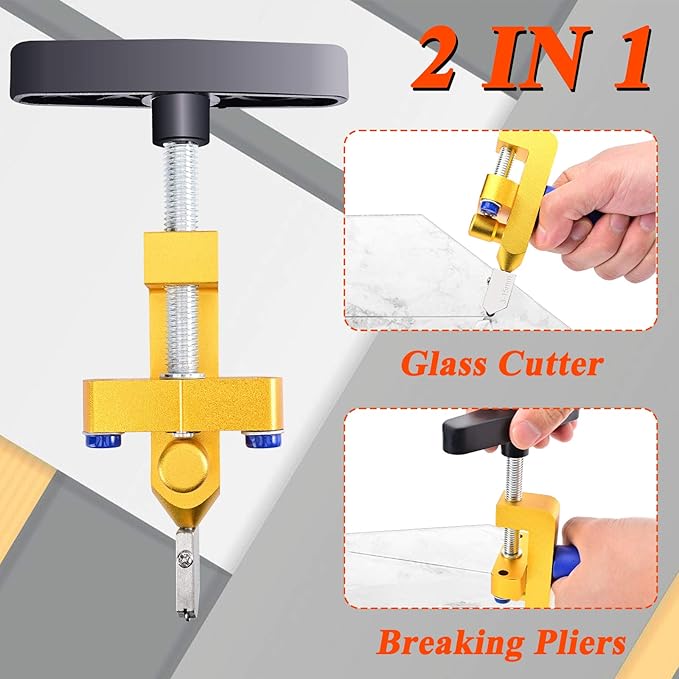 EdgeMaster™ 2-in-1 Tile & Glass Cutter