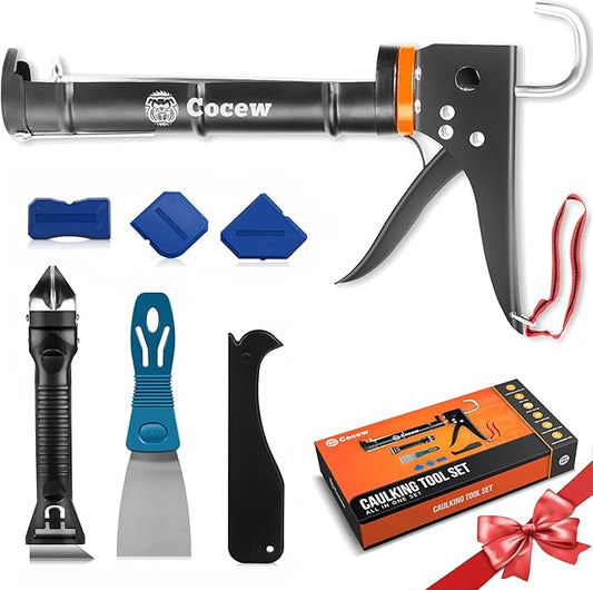 SealPro™ 360 Caulking Gun &amp; Finishing Tool Set